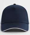 BB155R B155R Beechfield Accelerate Cap Navy / White colour image